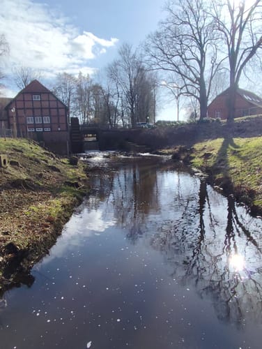 Bohlenweg im Wittemoor ab Klosterruine Hude
