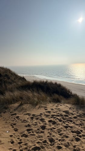 Auf dem Roten Kliff zur Uwe-Düne