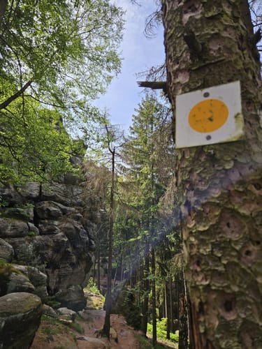 Kelchstein - Felsengasse -Töpfer Oybin