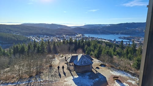 Rundweg zum Riesenbühlturm
