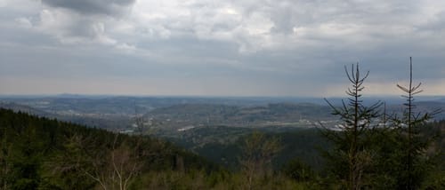 Über die Suhler Hütte und den Unteren Geiersberg