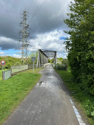 Knappenhalde - Gleispark Frintrop - Olgapark