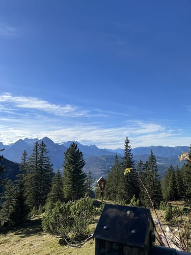 Hochlandhütte bei Mittenwald