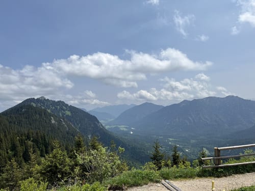 Brunnenkopfhütte und Großer Klammspitz