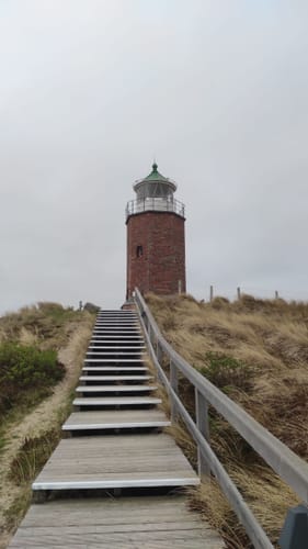 Auf dem Roten Kliff zur Uwe-Düne