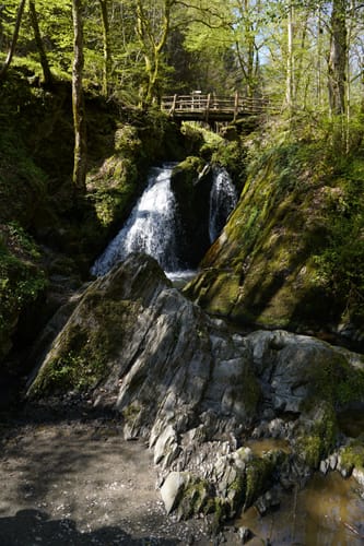 Die Rausch Wasserfall bei Martental