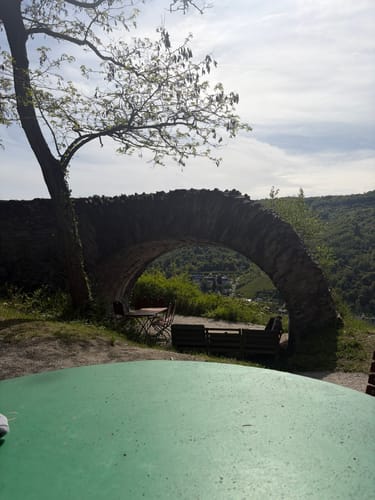 Grevenburg und Kriegerdenkmal Trarbach