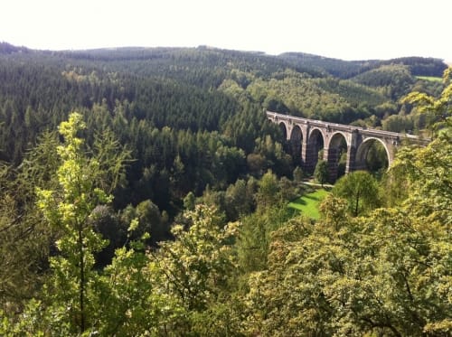Mondscheinmühle - Hohenfichte - Hetzdorfer Viadukt