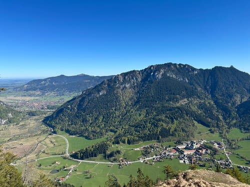 Notkarspitze über Ochsensitz und Ziegelspitz