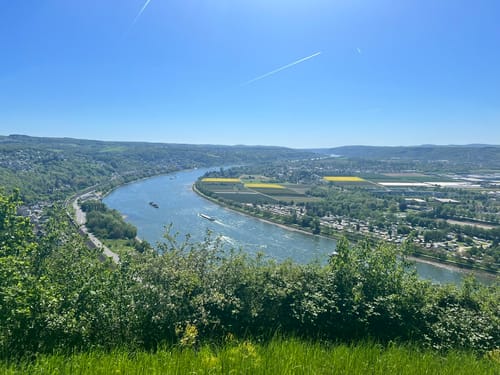 Von Kasbach über die Erpeler Ley