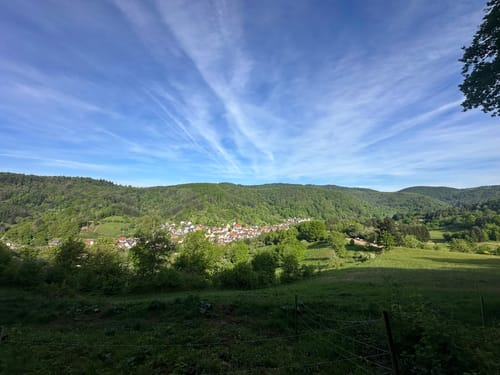 Zum Orensfels und der Landauer Hütte
