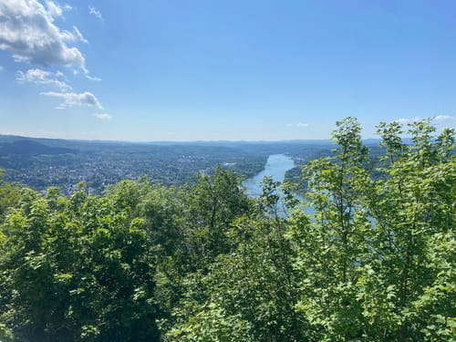 Königswinter - Drachenfels - Wolkenburg - Milchhäuschen