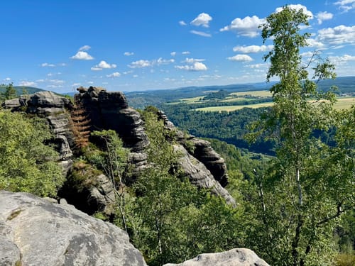Schrammsteine und Hohe Liebe