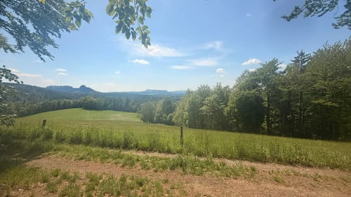 Von Sebnitz über den Panoramaweg nach Bad Schandau
