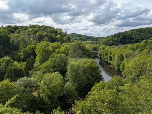 Müngsten: Links und rechts der Wupper