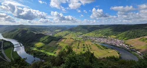 Calmont Klettersteig und Höhenweg ab Ediger-Eller
