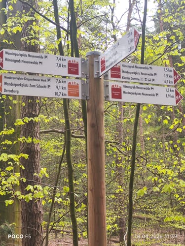 Nordic Walking Park Dammer Berge - Route 8 Hünensteinroute