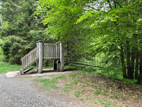 Latrop, Schanze und Grenzweg