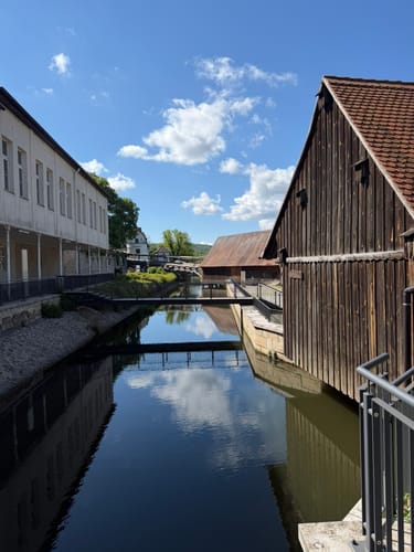 Himmelreichweg Geopfad über Rudelsburg Burg Saaleck
