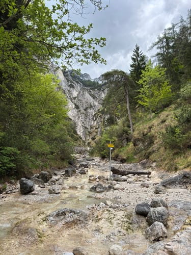 Speickschlucht zum Freimahderkopfl