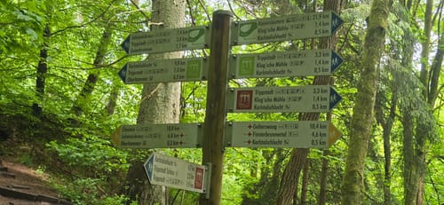 Spazierwanderweg Karlstalschlucht