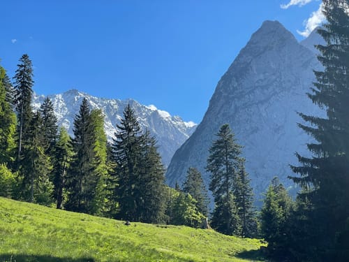 Von Hammersbach zum Höllental via Jägersteig