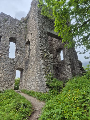 Thumsee zur Ruine Karlstein