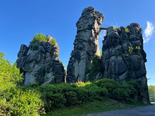 Externsteinen und Falkenburg Rundwanderung
