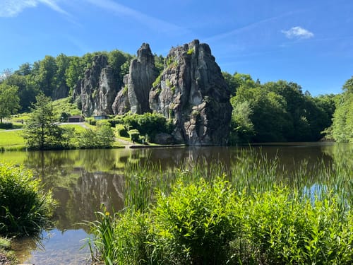 Externsteinen und Falkenburg Rundwanderung