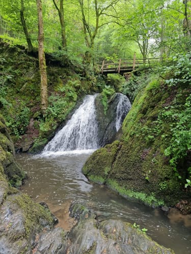 Die Rausch Wasserfall bei Martental