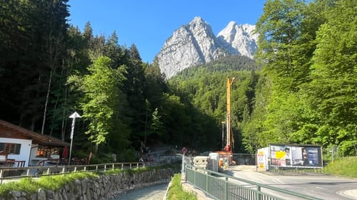 Höllentalangerhütte über Höllental