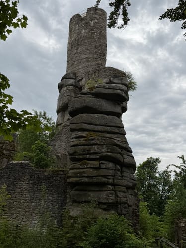 Trettmanns - Ruine Weißenstein - Platte - Köhlerlohe