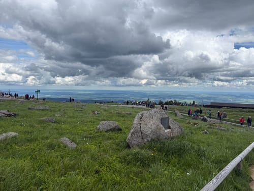 Brocken vom Bahnhof Schierke