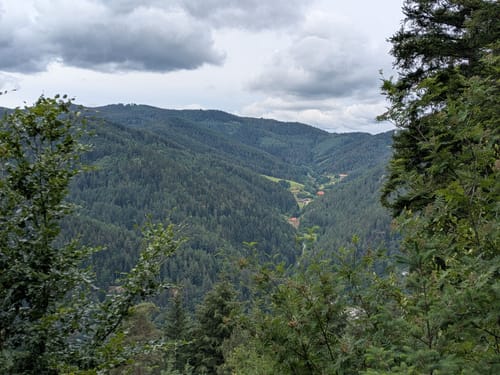 Auf Felsenwegen von Hornberg zu den Schlossfelsen