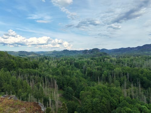 Kuhstall und Lichtenhainer Wasserfall