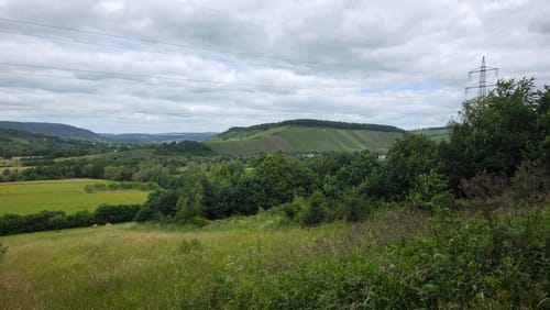 Runde zwischen Saarbögen