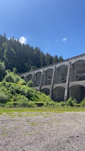 Urach - Burgruine Neu-Fürstenberg - Linacher Stausee