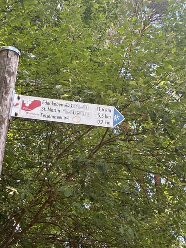 Gipfelrunde vom Hochberg zum Kalmit