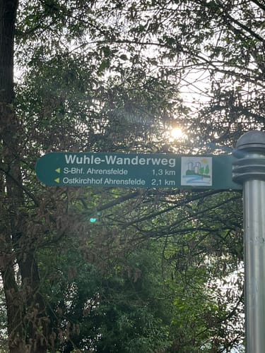 Weg 14 - Wuhletalweg
