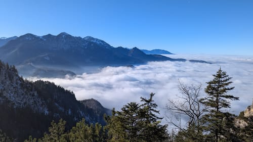 Sonnenspitz und Graseck ab Kochelsee