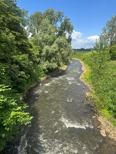 An der Erft zum Schloss Reuschenberg
