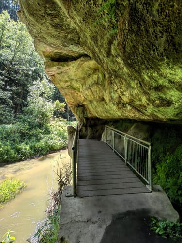 Feucht - Schwarzachklamm