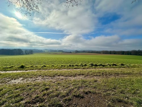 Vom Flughafen über die Ruhrhöhen durch Ickten zur Ruhr