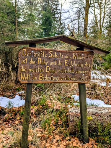 Hunau - Nasse Wiese - Zwergberg
