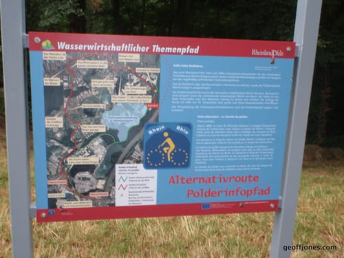 Rheinbrücke Maxau zur Rudolf-von-Habsburg-Brücke von Eggenstein