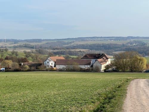 Lutherweg und Rittergut Positz