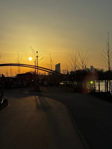 Entlang des Mains nach Frankfurt