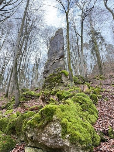 Signalstein, Ruine Wolfsberg, Drei Zinnen, und Burggraf Rundweg