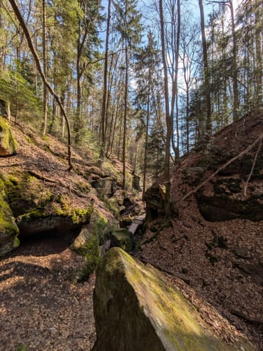 Mullersloch und Massendorfer Schlucht