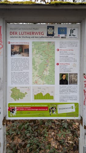 Eisenach - Hohe Sonne - Drachenschlucht